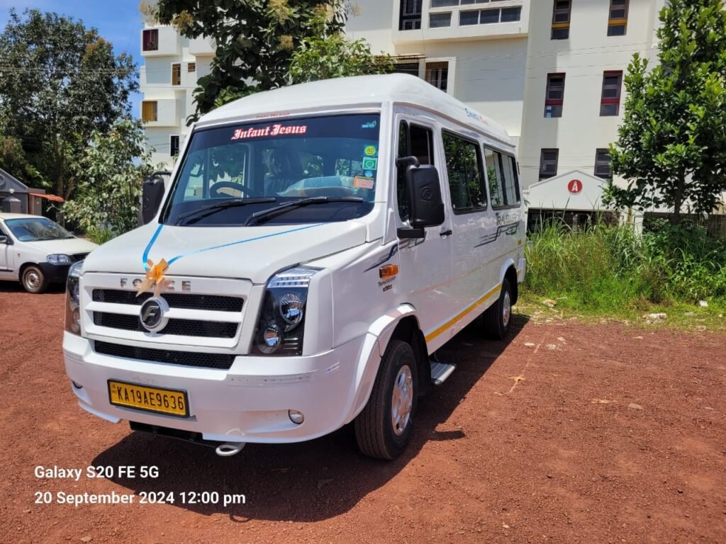 Tempo Traveller Rental in Mangalore